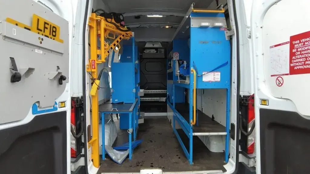Używany Ford Transit 130 KM (95 kW) 2018 Biały