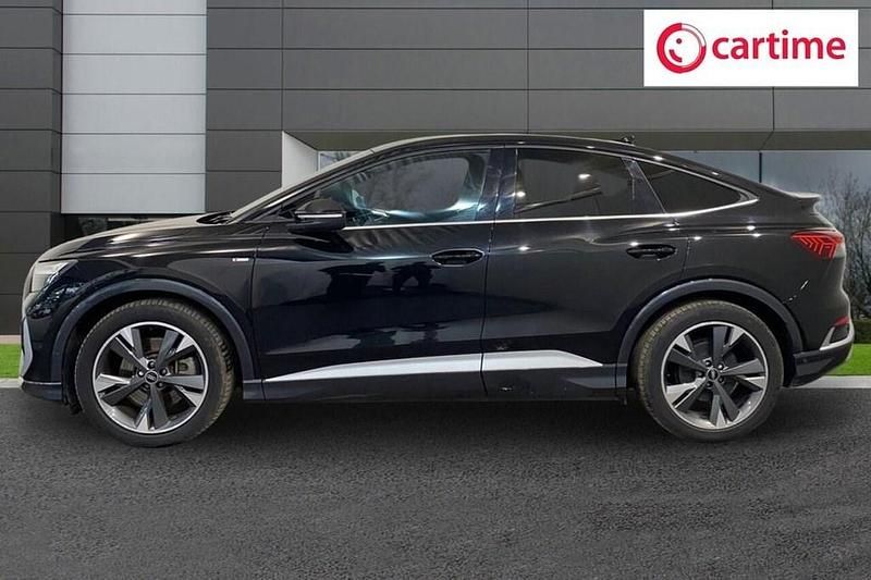 Used Audi Q4 Sportback e-tron S-Line 150 kW (204 HP) 2023 Black SUV