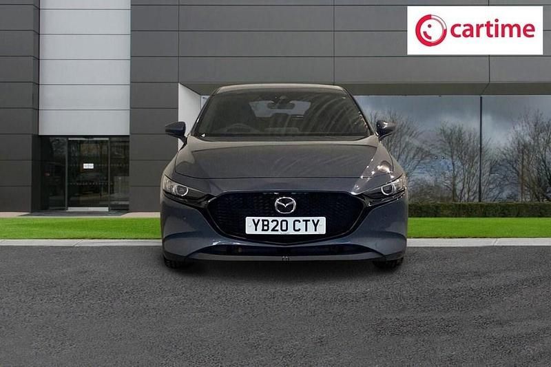 Begagnad Mazda 3 122 HK (89 kW) 2020 Grå Halvkombi