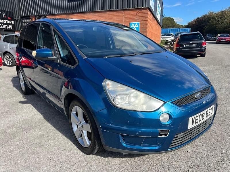 Blue Used 2008 Ford S-MAX S MPV | £995 (Good price) - Image 1/4