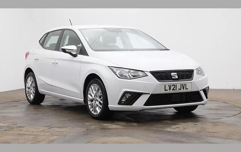 White Used 2021 Seat Ibiza SE Technology Hatchback | £12,995 (Fair price) - Image 1/4