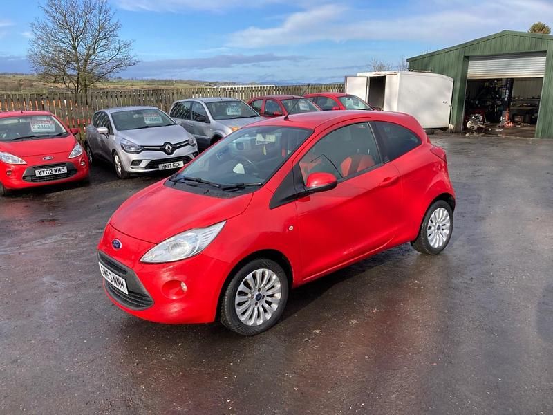 Used Ford Ka Zetec 2014 Red Hatchback