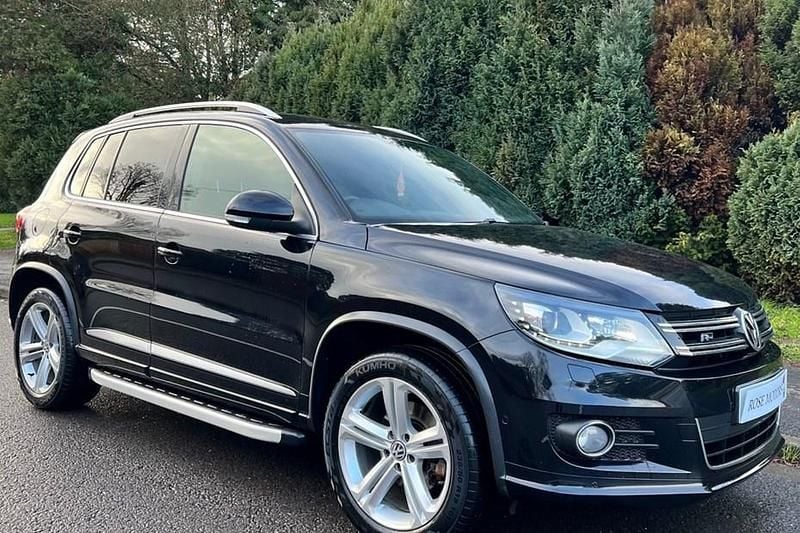 Black Used 2015 VW Tiguan R-line SUV | £7,495 (Good price) - Image 1/1