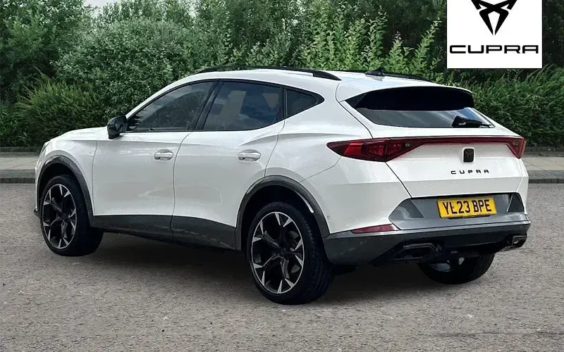 Used Cupra Formentor 150 HP (110 kW) 2023 White SUV