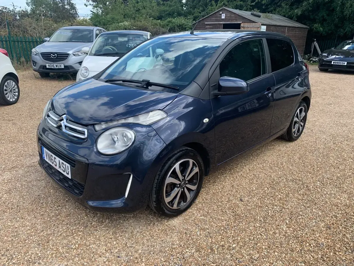 Used Citroën C1 Flair 82 HP (60 kW) 2016 Blue Hatchback