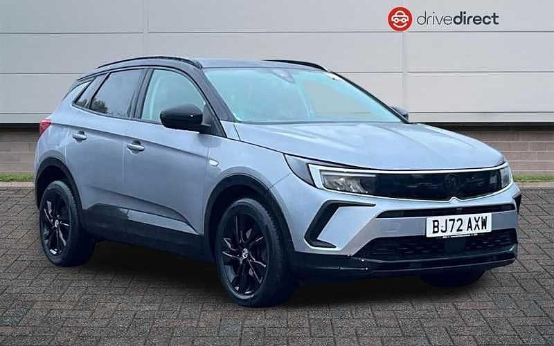 Used Vauxhall Grandland X GS Line 131 HP (96 kW) 2022 Grey SUV