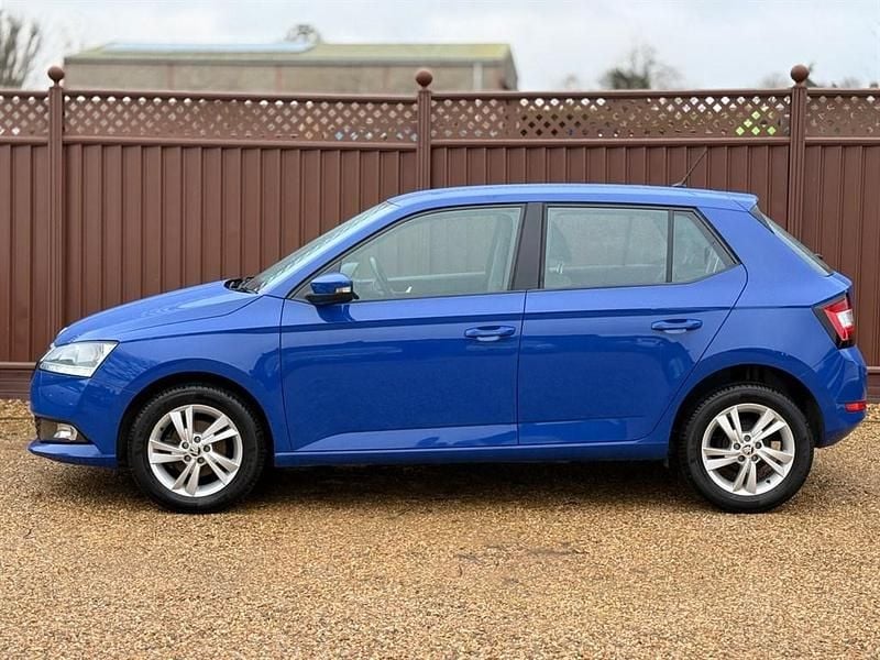 Used Skoda Fabia SE 2021 Blue Hatchback
