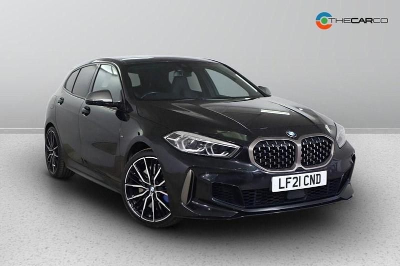 Black Used 2021 BMW M135 Performance Hatchback | £22,775 (Fair price) - Image 1/1