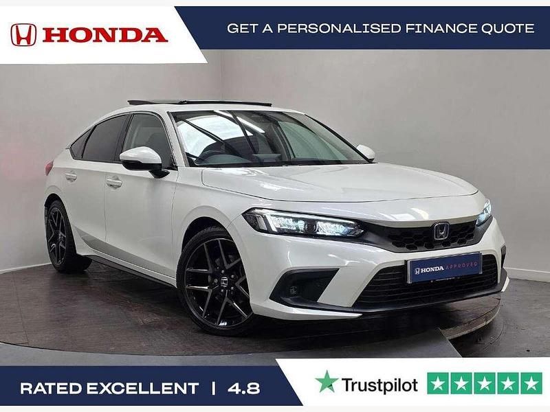 White Used 2023 Honda Civic Advance Hatchback | £26,195 (Fair price) - Image 1/4