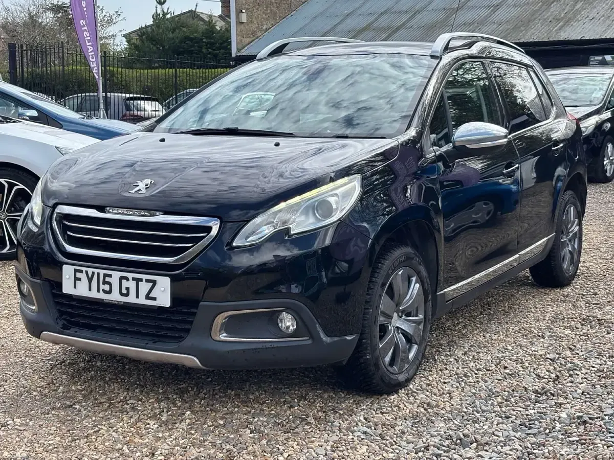 Used Peugeot 2008 Allure 92 HP (67 kW) 2015 Black SUV