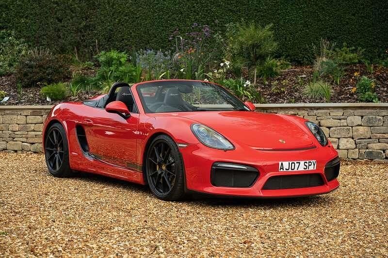 Red Used 2015 Porsche Boxster Cabriolet | £45,000 - Image 1/4