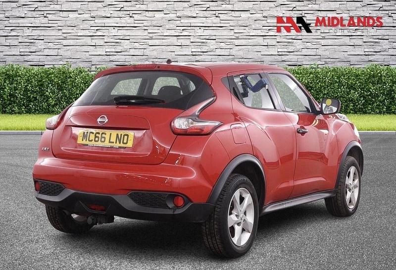 Used Nissan Juke Visia 2017 Red SUV