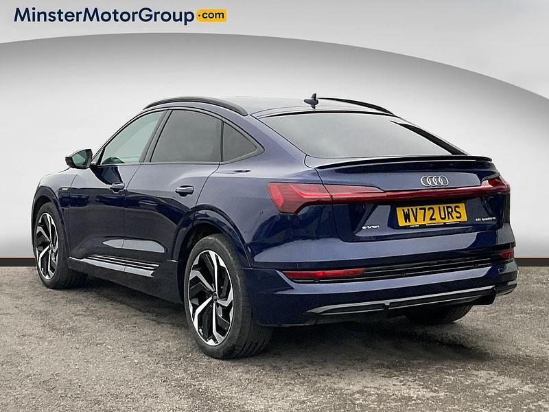 Used Audi e-tron Black Edition 300 kW (408 HP) 2022 Blue SUV
