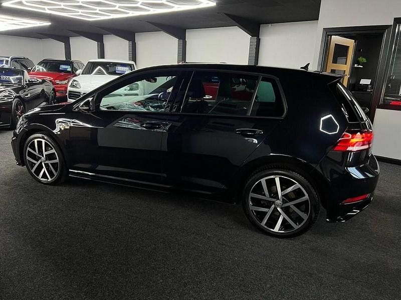 Used VW Golf VII R-line 150 HP (110 kW) 2018 Black Hatchback