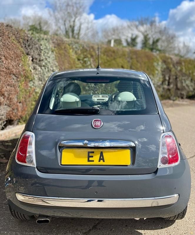 Used Fiat 500 Lounge 69 HP (50 kW) 2015 Grey Hatchback