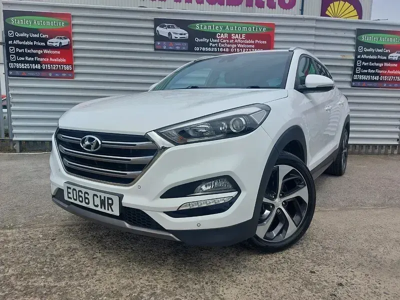 Used Hyundai Tucson Premium 2016 White SUV