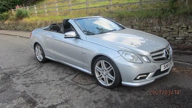 Silver Used 2011 Mercedes E250 Cabriolet | £5,990 (Super price) - Image 1/4