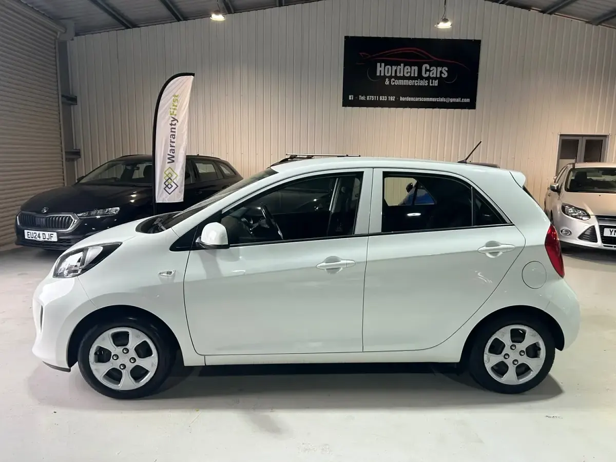 Used Kia Picanto Air 65 HP (47 kW) 2017 White Hatchback
