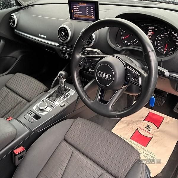 Used Audi A3 Sport 116 HP (85 kW) 2017 Black Sedan