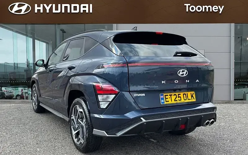 Used Hyundai Kona N Line 137 HP (100 kW) 2025 Blue SUV