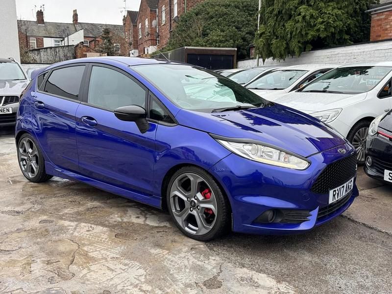 Used Ford Fiesta ST 182 HP (133 kW) 2017 Blue Hatchback
