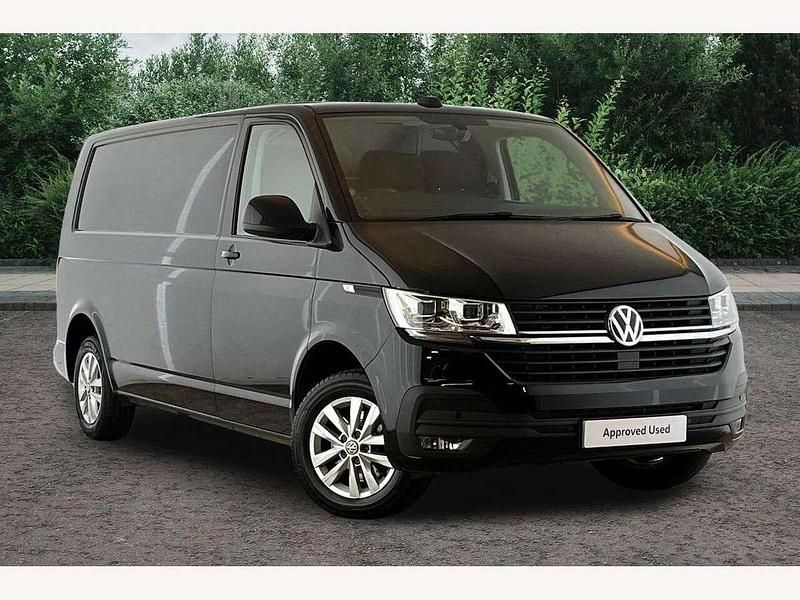 Black Used 2023 VW T6.1 Highline Van | £33,420 (A bit pricey) - Image 1/4