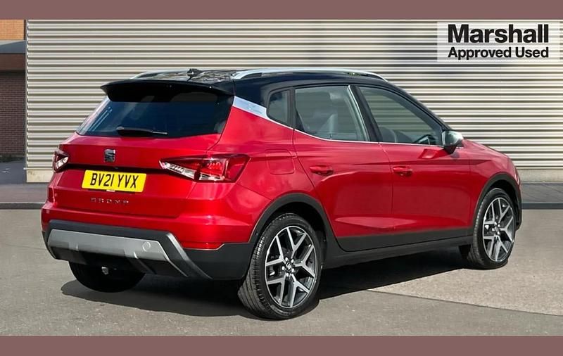 Used Seat Arona XCELLENCE Lux 110 HP (80 kW) 2021 Red SUV