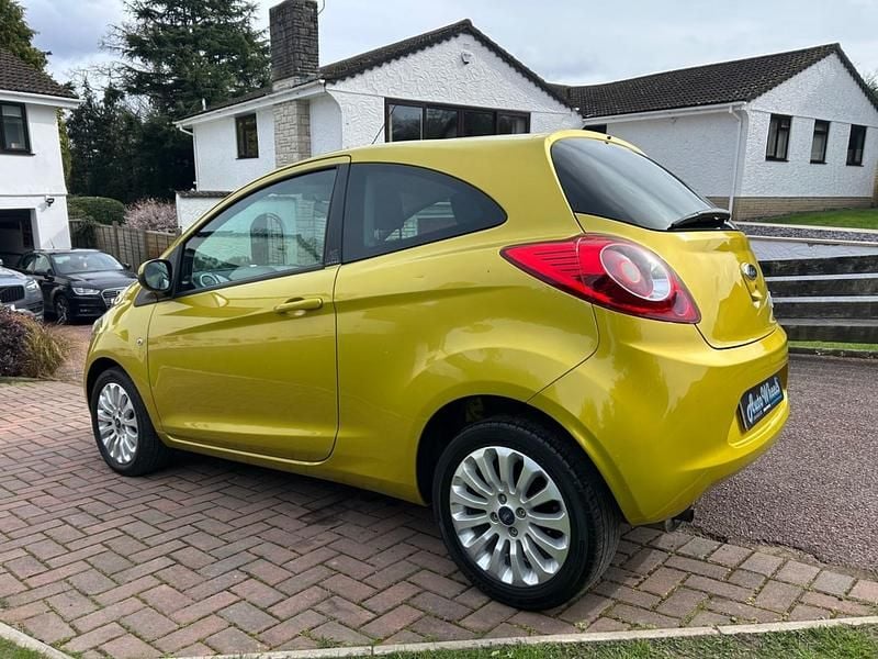 Used Ford Ka Zetec 2015 Yellow Hatchback