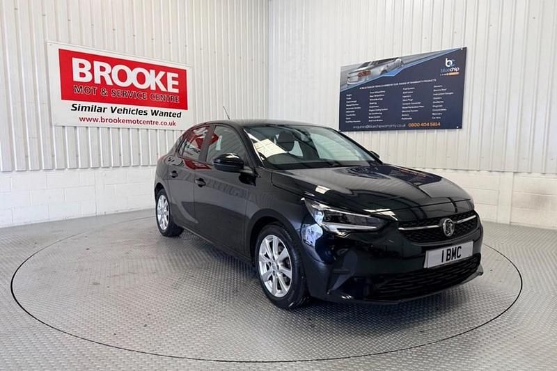 Used Vauxhall Corsa 75 HP (55 kW) 2021 Black Hatchback
