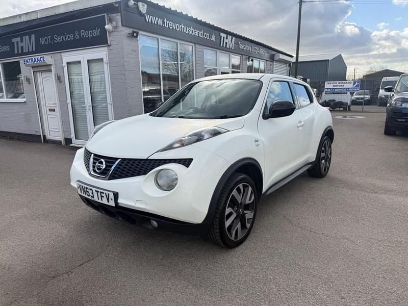 Used Nissan Juke N-TEC 110 HP (80 kW) 2013 White SUV