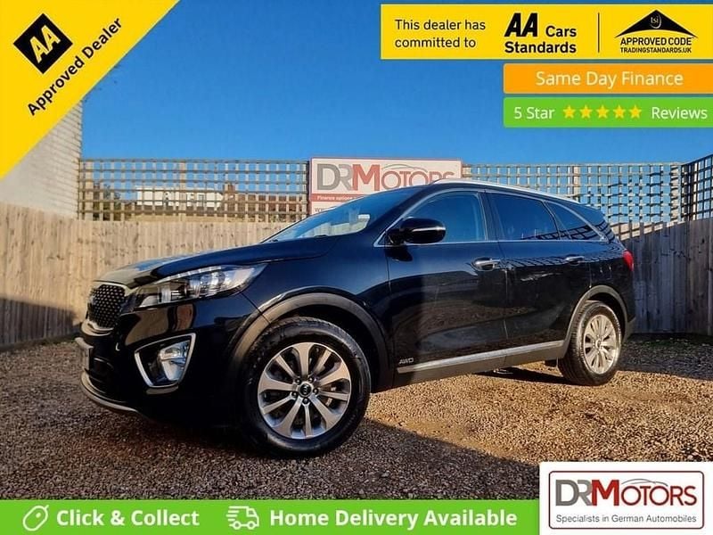Black Used 2017 Kia Sorento SUV | £12,740 (Good price) - Image 1/4
