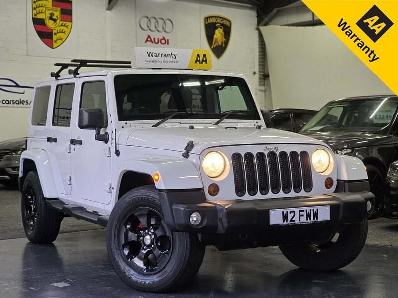 White Used 2012 Jeep Wrangler Sahara SUV | £19,995 (Fair price) - Image 1/4