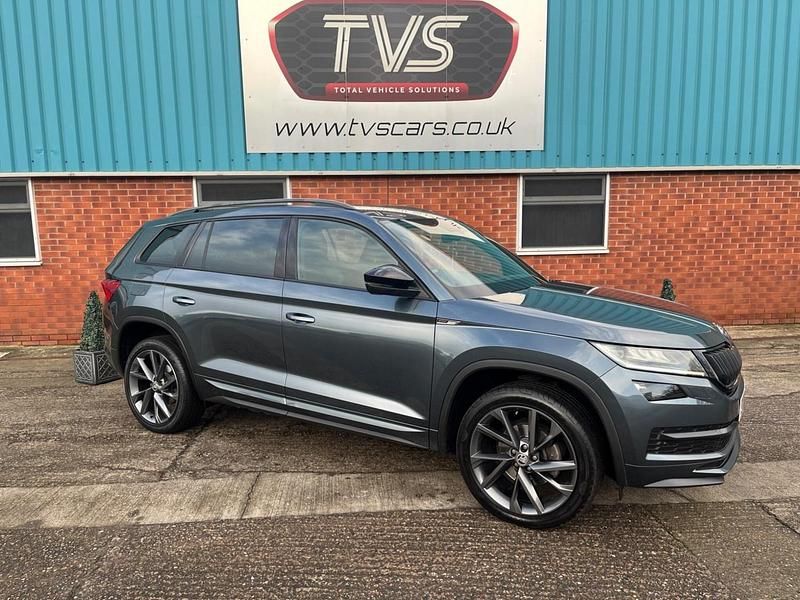 Used Skoda Kodiaq SportLine 150 HP (110 kW) 2019 Grey SUV