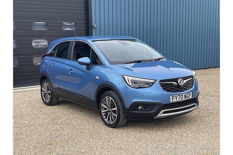 Used Vauxhall Crossland X Elite 130 HP (95 kW) 2020 Blue SUV