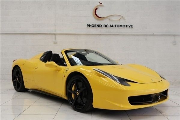 Yellow Used 2012 Ferrari 458 Cabriolet | £167,999 - Image 1/1