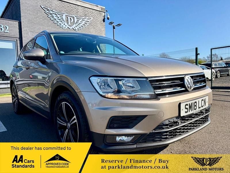 Used VW Tiguan SE 150 HP (110 kW) 2018 Beige SUV