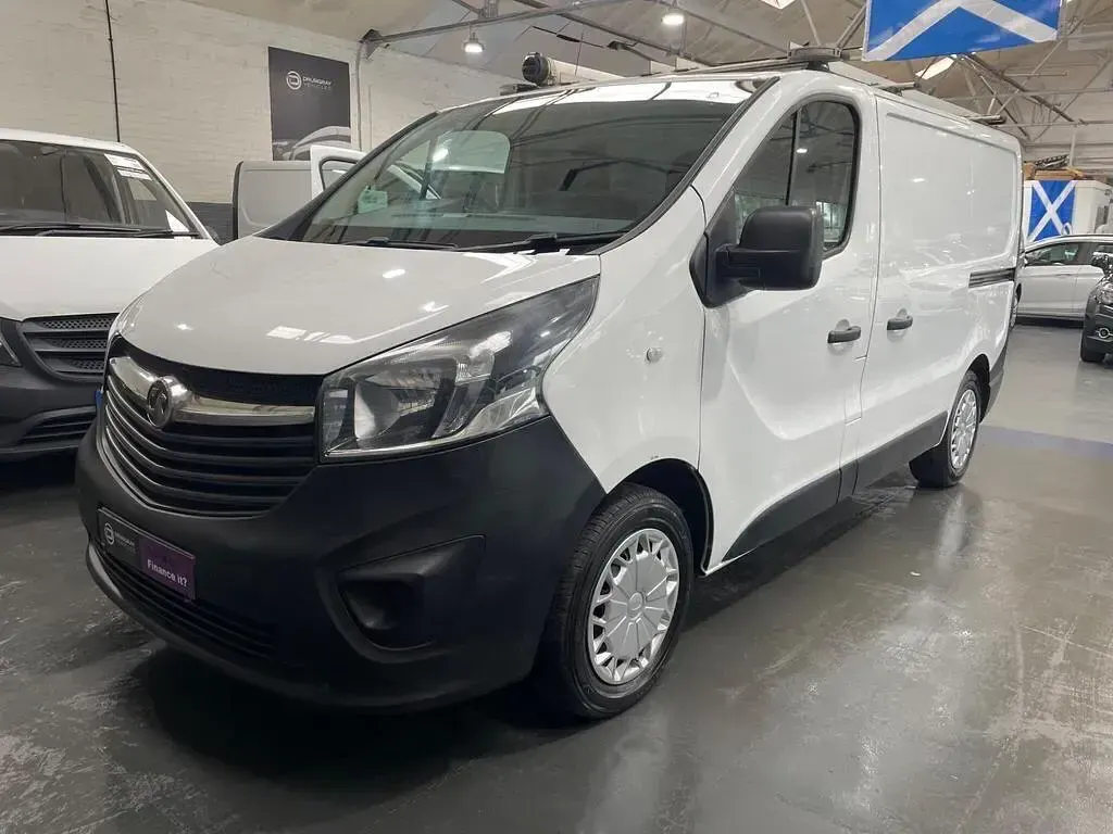 Used Vauxhall Vivaro S 2017 White