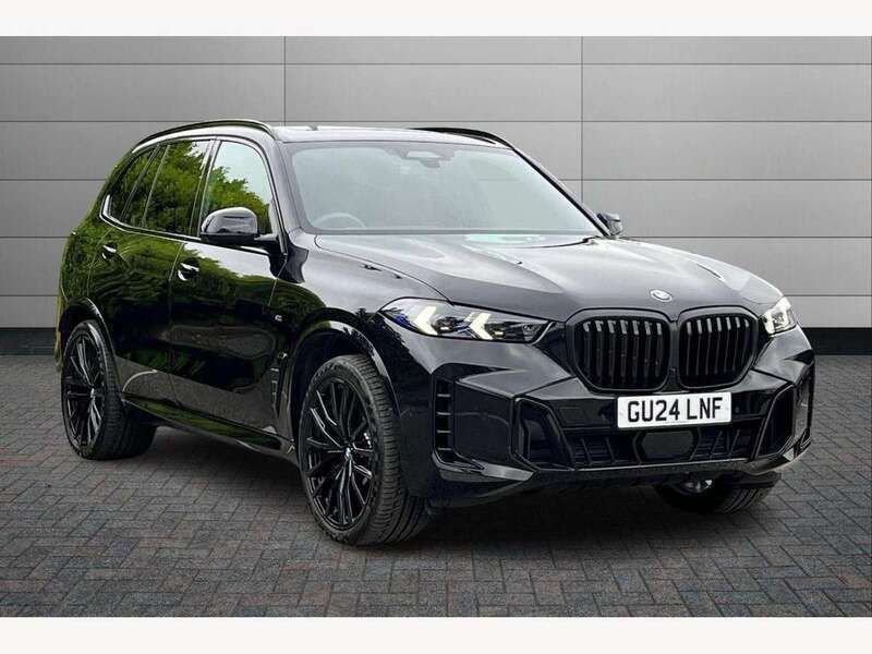 Black Used 2024 BMW X5 M Sport SUV | £64,550 - Image 1/4