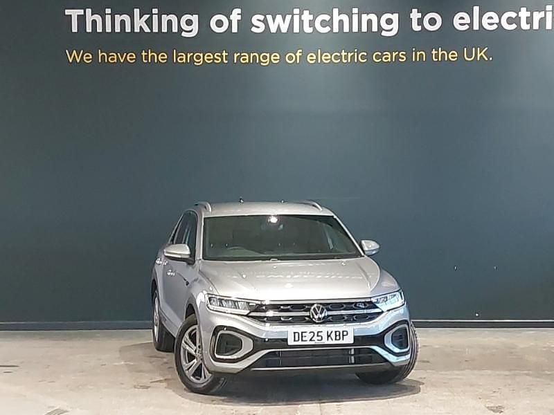 Silver Used 2025 VW T-Roc R-line SUV | £26,998 (Fair price) - Image 1/4