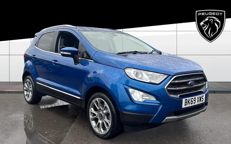 Used 2022 Ford Ecosport Titanium SUV | £9,313 (Good price) - Image 1/4