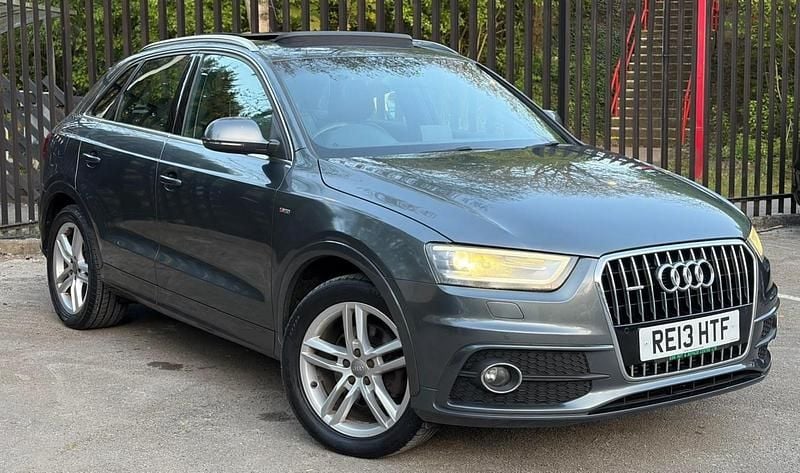 Begagnad Audi Q3 S-Line 177 HK (130 kW) 2013 Grå SUV