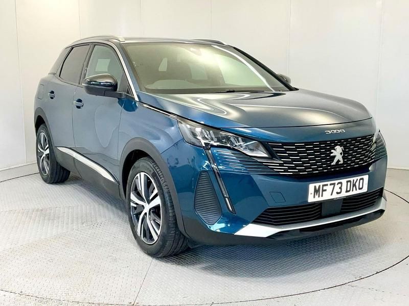 Blue Used 2023 Peugeot 3008 Allure Hatchback | £19,695 (Fair price) - Image 1/4