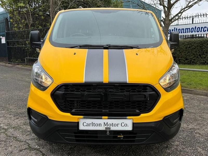 Used Ford Transit Custom S 2021 Yellow Van