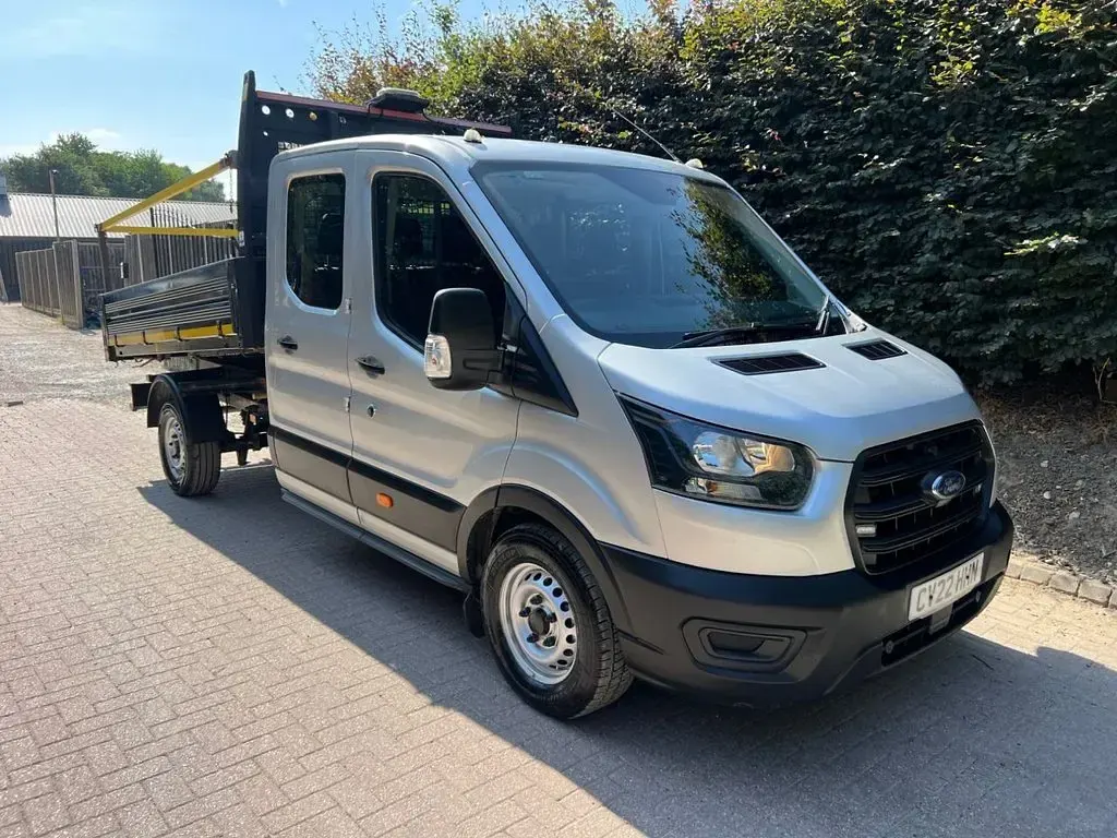 Used Ford Transit S 130 HP (95 kW) 2022 Silver Van