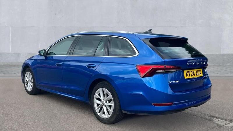 Used Skoda Octavia SE L 150 HP (110 kW) 2024 Race blue metallic