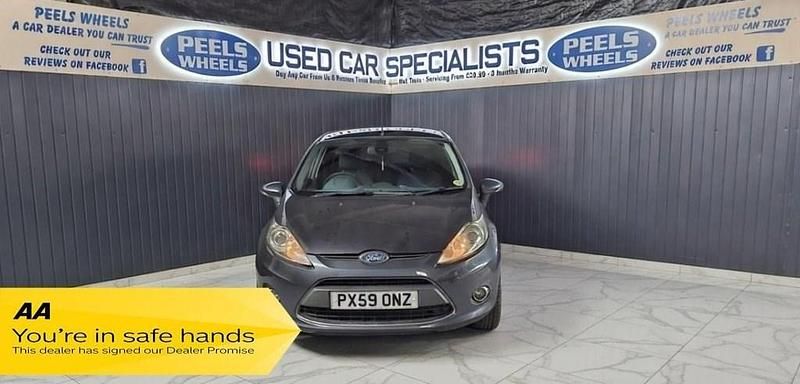 Used Ford Fiesta Titanium 94 HP (69 kW) 2009 Grey Hatchback