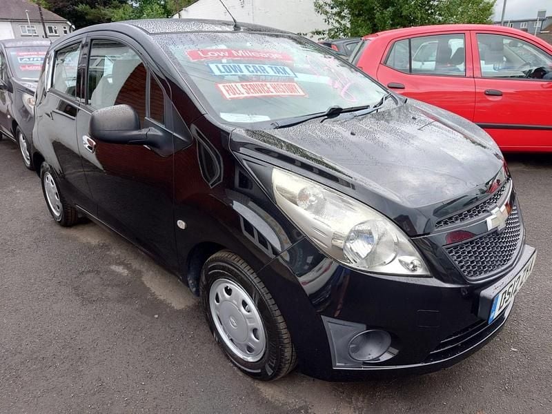 Black Used 2012 Chevrolet Spark Hatchback | £3,495 (A bit pricey) - Image 1/1