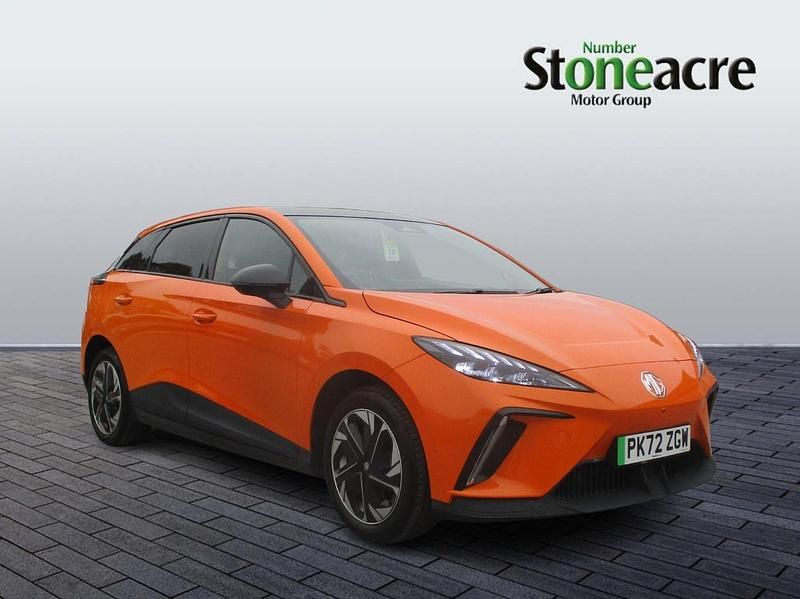 Orange Used 2022 MG MG4 EV Trophy Hatchback | £16,000 (Fair price) - Image 1/4