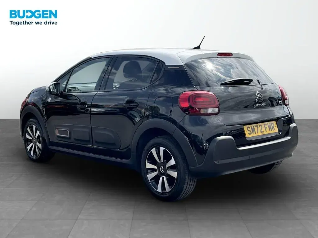 Used Citroën C3 PureTech 82 HP (60 kW) 2022 Black Hatchback