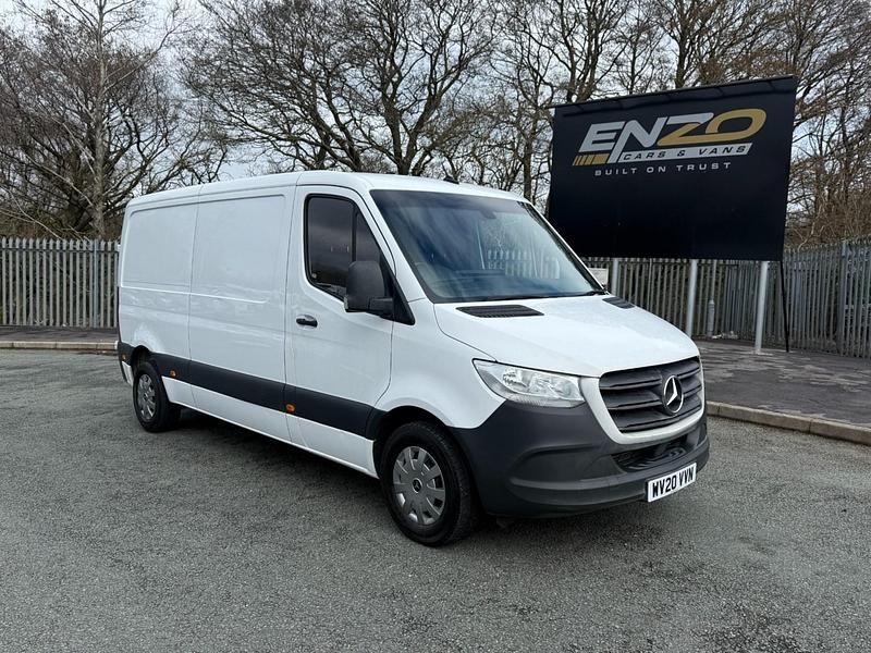 Begagnad Mercedes Sprinter 2020 Vit Van